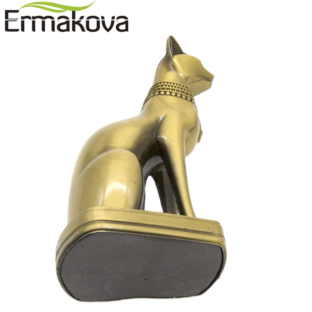 Металлическая Статуя эрмакова статуэтка египетского кота Божья фигурка в
