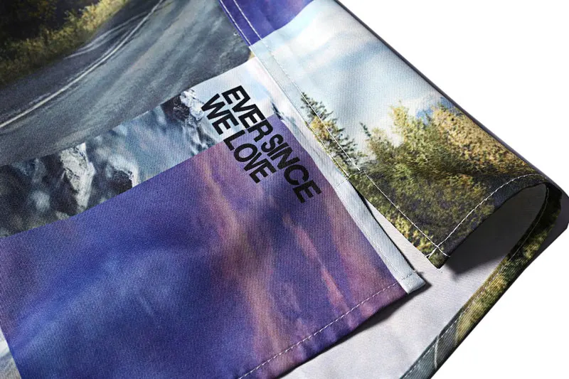 Landscape Print Shirts 6