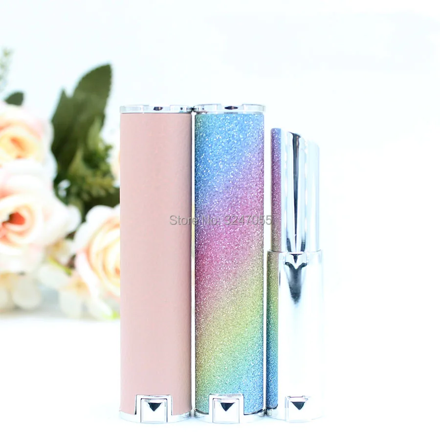 

30pcs/lot 11.1mm Elegant Empty Women Lip Beauty Tool, Professional Makeup Tools, Lip Balm Container, Empty Pink Lipstick Tube