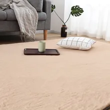 Искусственный кроличий меховой ковер прямоугольный Декор Искусственный коврик подушка для сиденья простая кожа мех простые пушистые коврики моющийся домашний коврик из текстиля