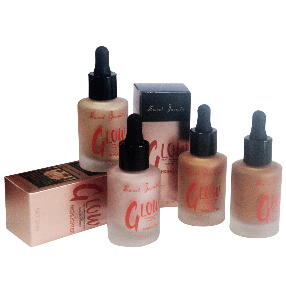 

ZD 4 colours face skin lightening liquid Makeup Professional facial lighter Make Up Gross Liquid 30ml big size New H006B