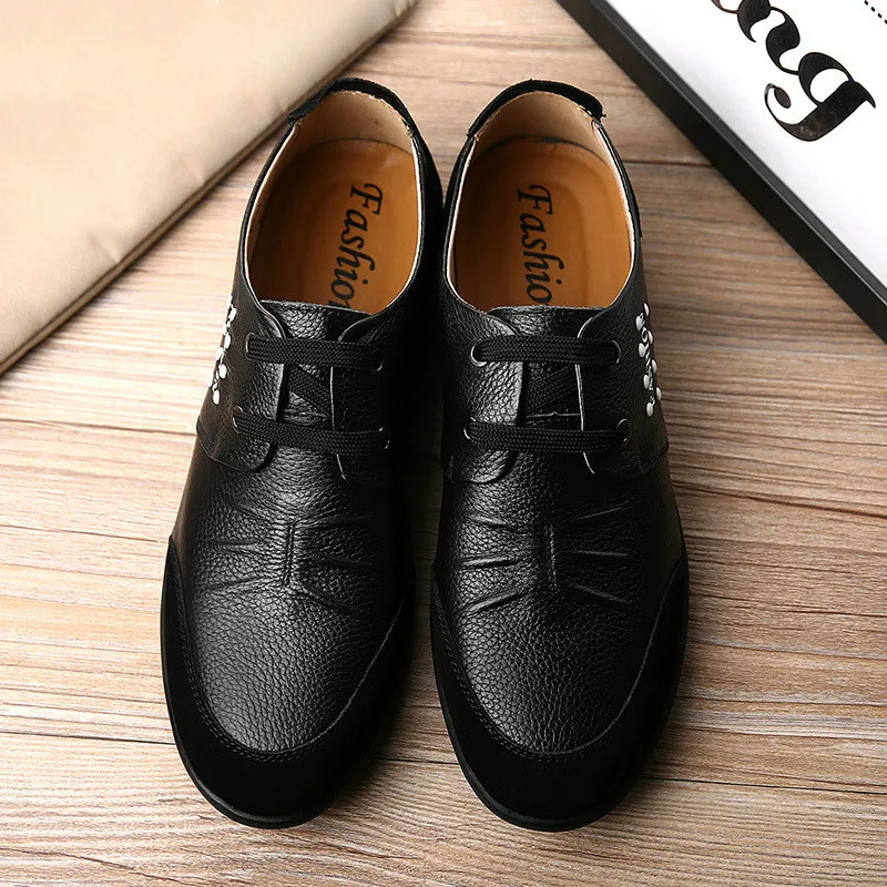 

sneakers men 2018 new Genuine Leather walking shoes,outdoor soft bottom breathable sports men's shoes. size38-44