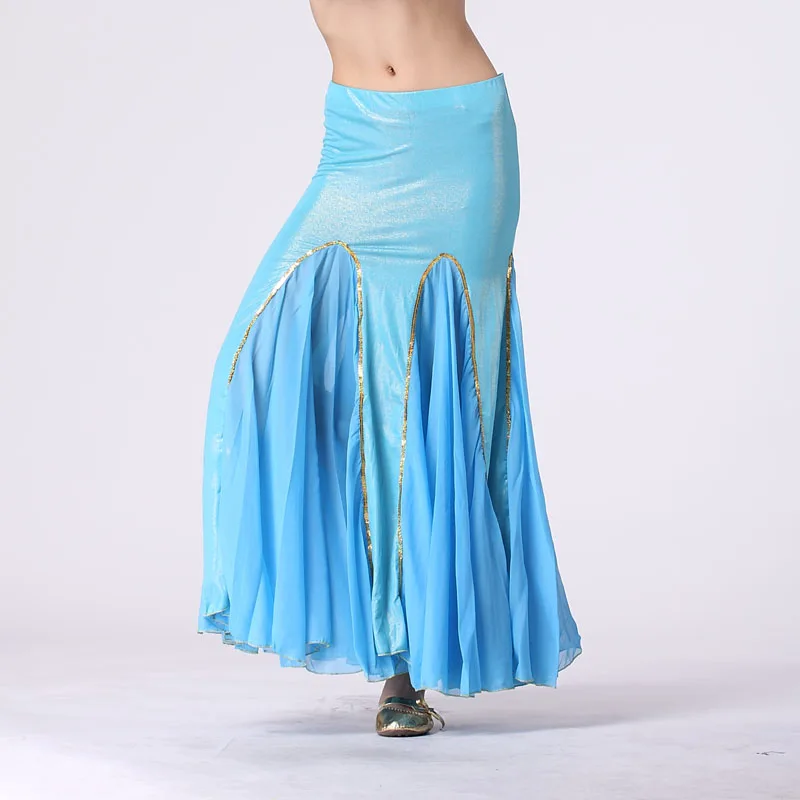 Women's Belly dance costume long fishtail skirt /package hip skirt