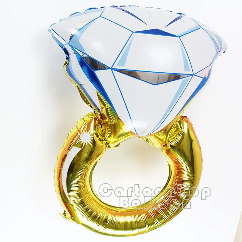 Buy 20pcs/lot Large model 83*54CM Diamond foil balloon