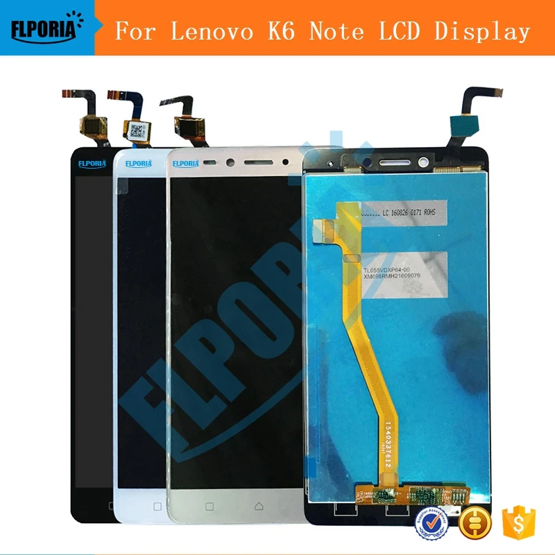 LEN004 For Lenovo K6 Note LCD Display With Touch Screen Digitizer Assembly Original For K6 Note Replacement Parts (2)