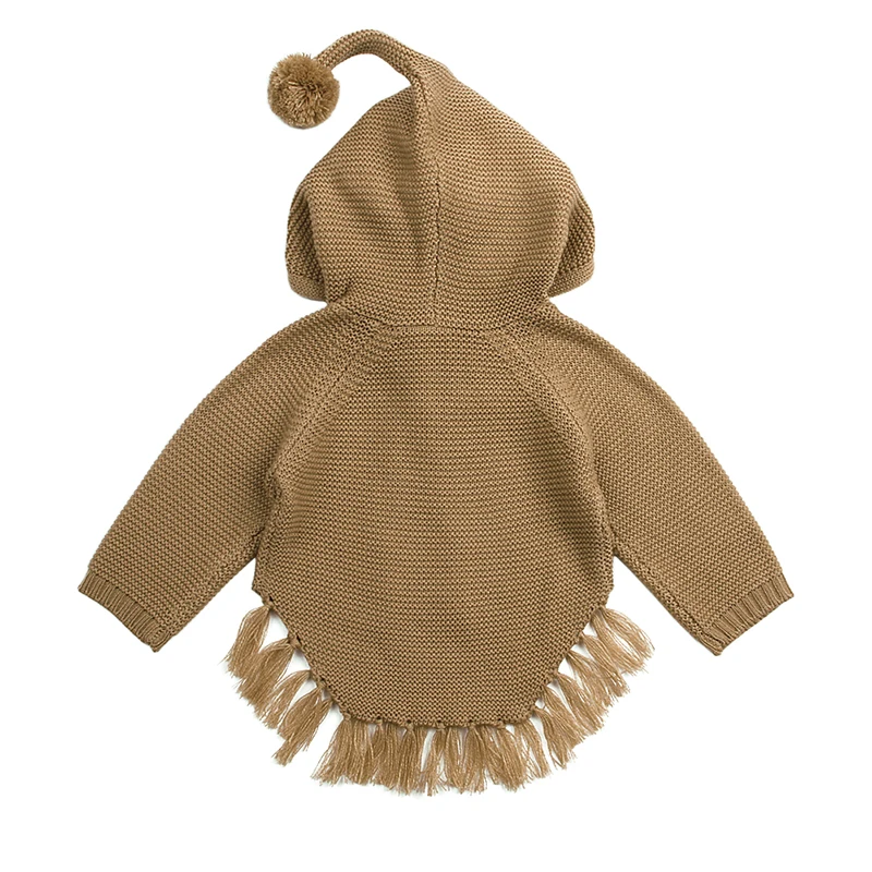 Baby Girls Sweaters Cardigans with Hooded Newborn Toddler Knitwear Tops Long Sleeve Autumn Knitted Infant Bebe Pullover Jumpers Baby Girls Sweaters Cardigans with Hooded Newborn Toddler Knitwear Tops Long Sleeve Autumn Knitted Infant Bebe Pullover Jumpers