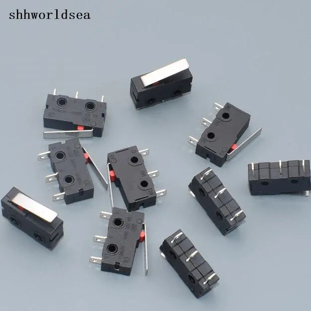 

shhworldsea 50PCS Laser Machine Micro Limit Sensor Auto Switch kw11 kw12 5A 125V-3A 250V
