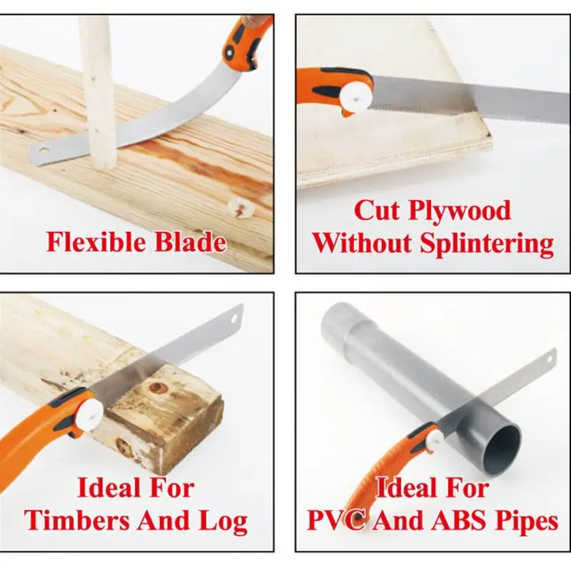 Ручной тянуть пилы лезвие на замену 225 P гибкие мелкозубчатые Деревообработка бытовой инструмент тимберленды ПВХ трубы из abs пластика садовая Обрезка