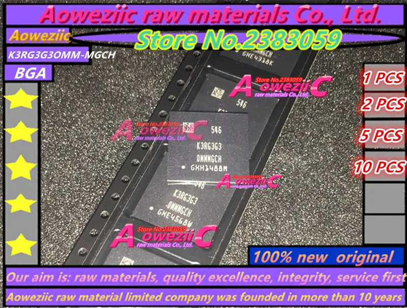 Aoweziic новинка 100% оригинальная фотография модель 3rg3g30mm MGCH микросхема памяти | Запасные части -32892241224