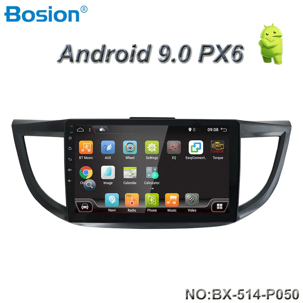 

Bosion Android 9.0 Car Radio Multimedia dvd gps player for Honda CRV CR-V 2011-2015 stereo navigation 4GB+64GB Octa core