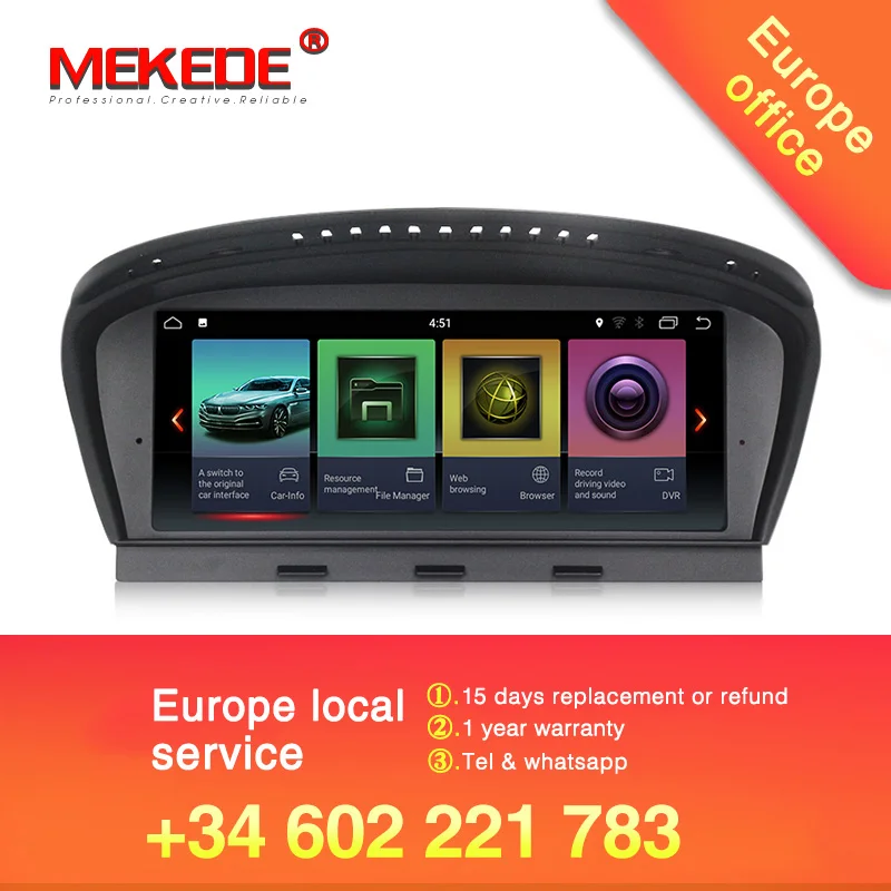 

ID7 2G+32G! Android 7.1 Car dvd Player FOR BMW 5 Series E60 E61 E63 E64 E90 E91 E92 CCC CIC system auto radio multimedia player