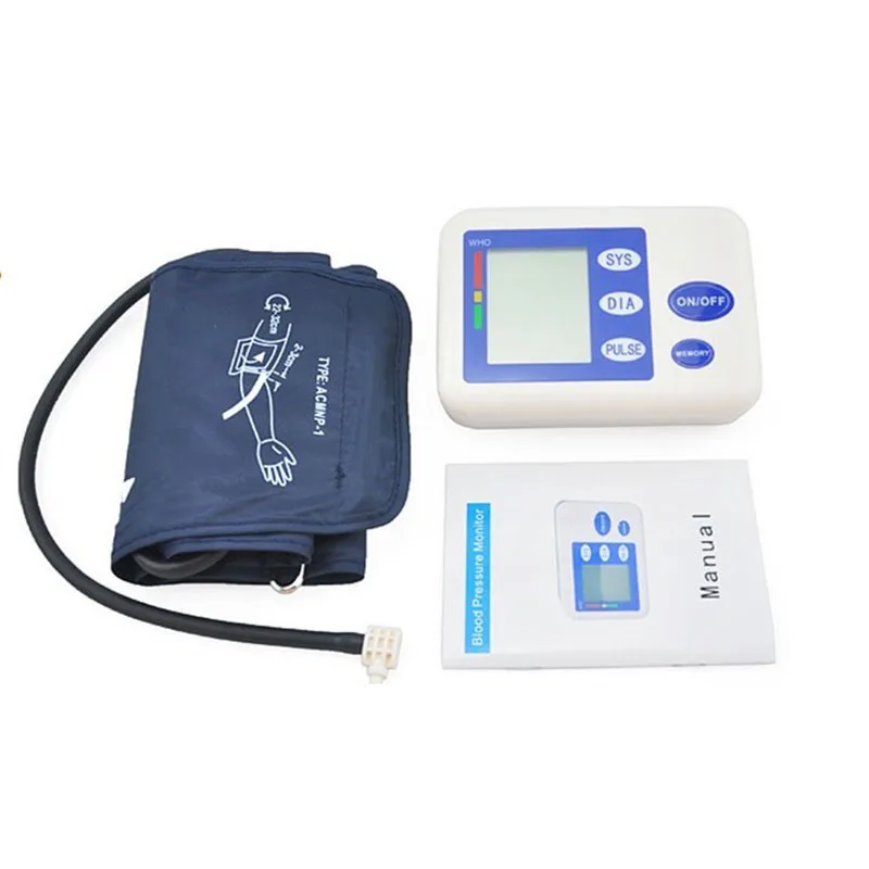 

Health Care Automatic Arm Digital Blood Pressure Monitor Tonometer Meter for Measuring And Pulse Rate #EA-200