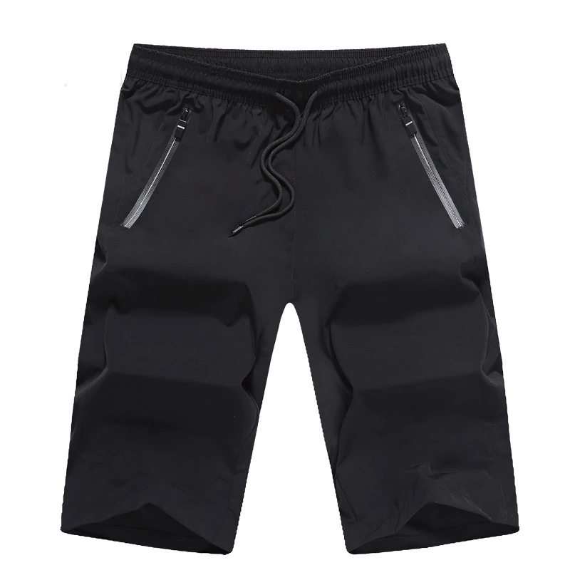 Плюс Размеры 9XL10XL Лето Повседневное Для мужчин шорты быстросохнущая одноцветное Мягкая тонкая брендовая мужская Пляжные шорты