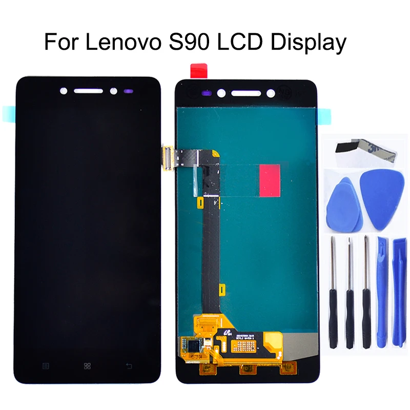 

5.0" for Lenovo S90 LCD Display+touch screen digitizer component replacement for Lenovo s90-T S90-U S90-A LCD display repair kit