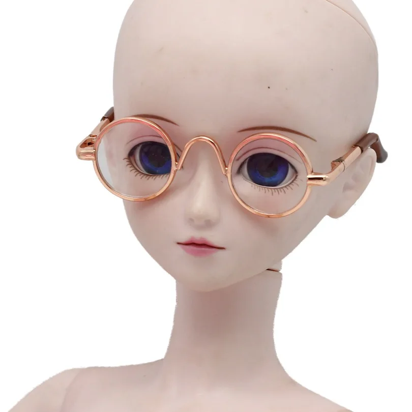 BJD 6,5 см круглые очки 1/3 60 см BJD MSD куклы Солнцезащитные очки