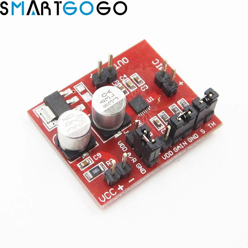 

MAX9814 Electret Microphone Amplifier Board Module With AGC Function DC 3.6-12V