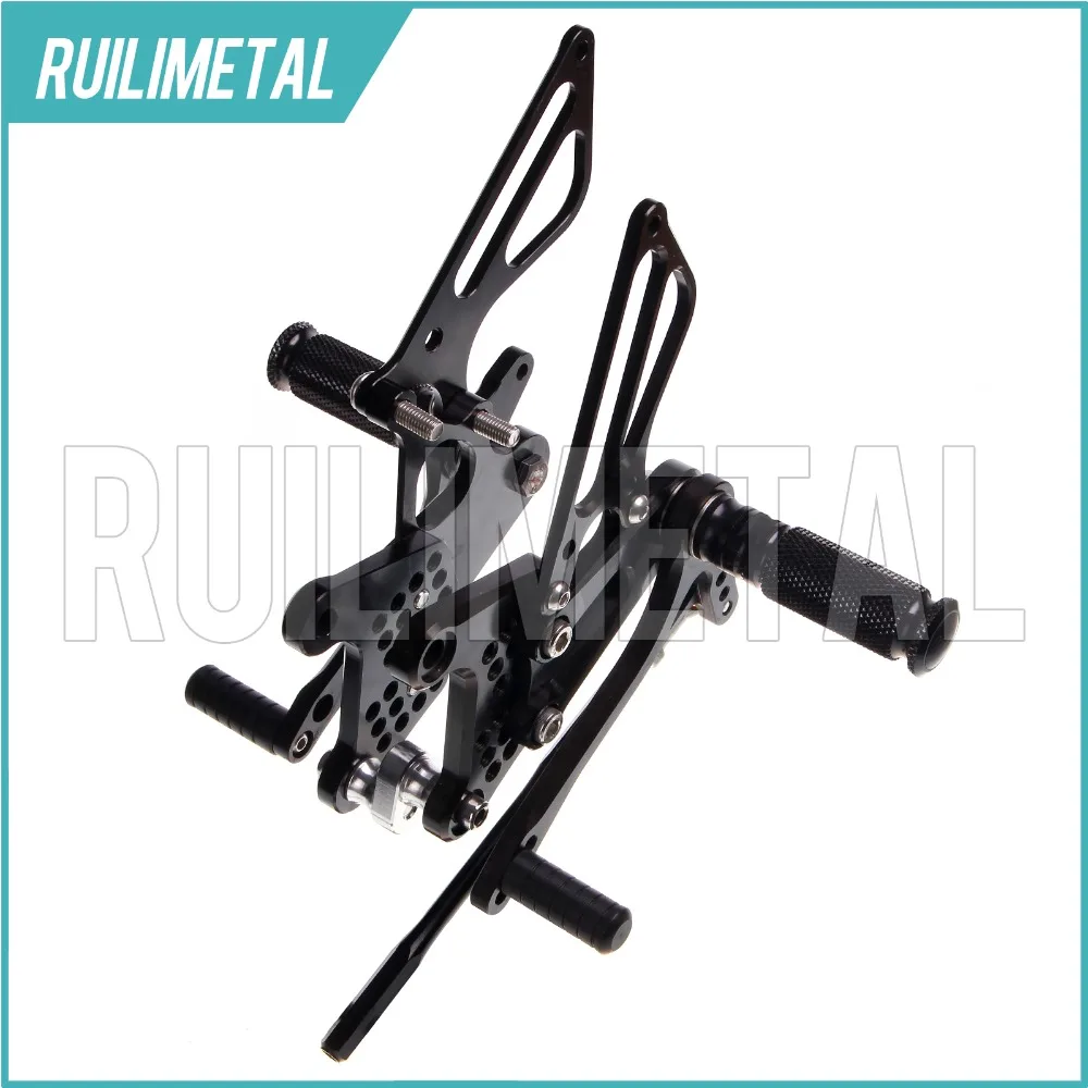 

Aluminium Adjustable Rearsets Rear set Footpegs Foot Rests For KAWASAKI NINJA ZX-6R ZX6R 09 10 11 12 2009 2010 2011 2012
