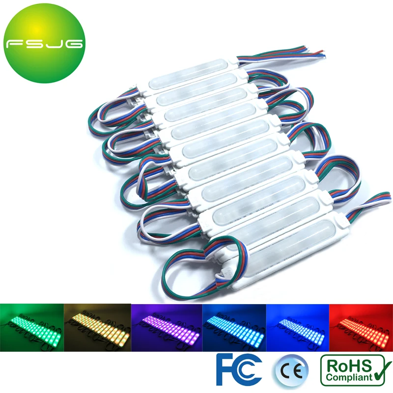 20 штук 2 Вт 5730 инъекции LED модуль W Ith Lens DC12V Водонепроницаемый IP67LED освещения