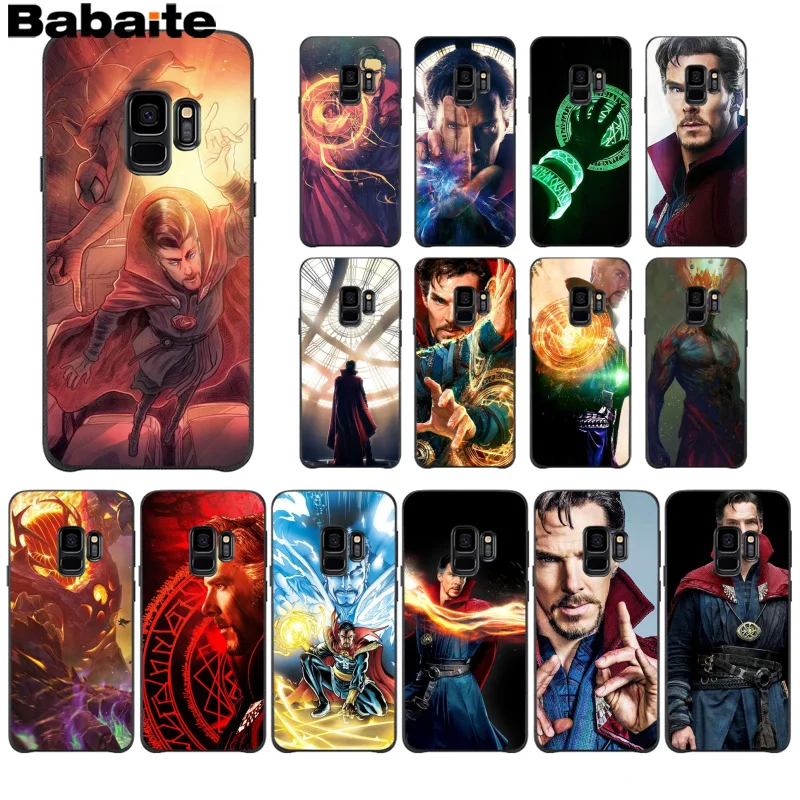 

Babaite Marvel Doctor Strange TPU Soft Silicone Phone Case Cover for Samsung S5 S6 edge plus S7 edge S8 Plus S9 Plus Cellphones