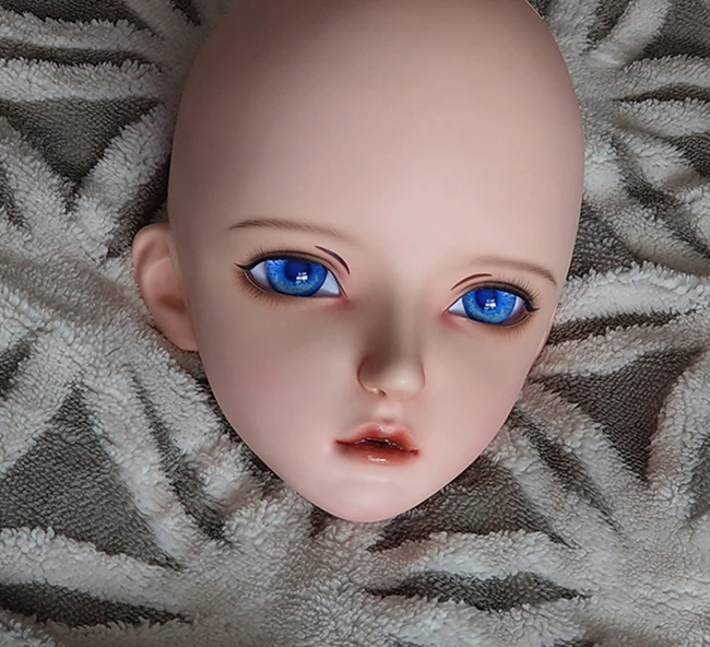 KIG421) Женский/девушка половина головы кигуруми BJD глаза кроссдресс косплей японского аниме ролевая маска Лолиты кукла трансвестит