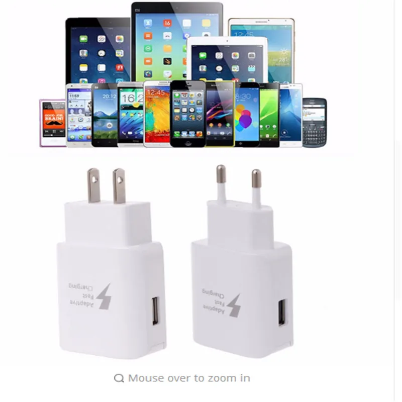 Новейшее Адаптивное зарядное устройство QC3.0 для быстрой зарядки USB путешествий