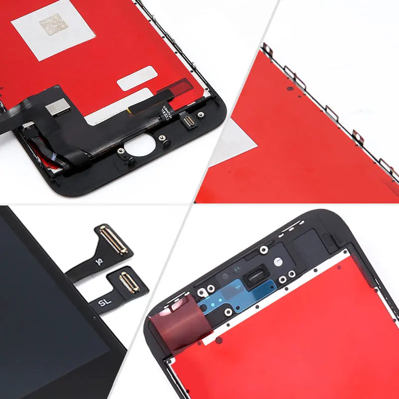 YWEWBJH 1 шт. ЖК дисплей класса AAA для iPhone 8 3D сенсорный экран дигитайзер в сборе Замена