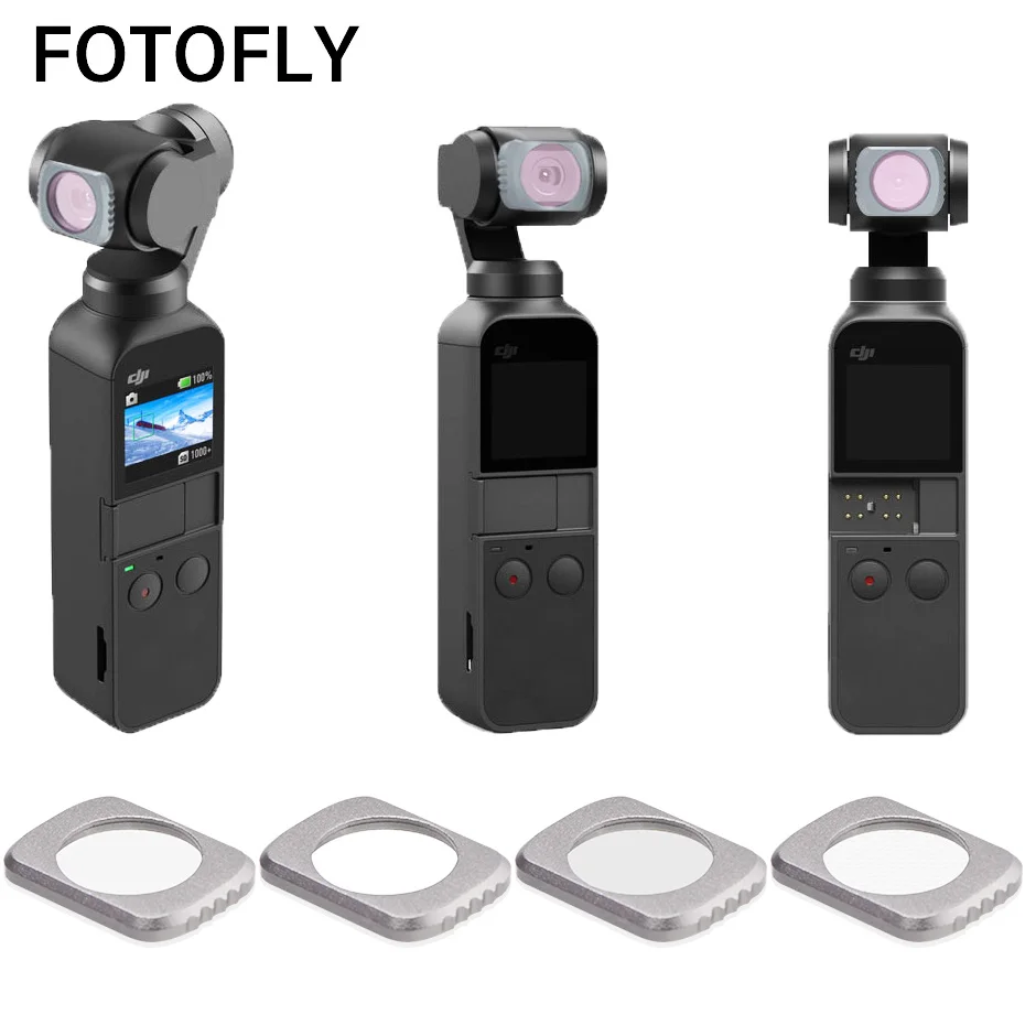 FOTOFLY для OSMO карманный фильтр ND 8 16 32 64/CPL/MC УФ защитные фильтры объектива DJI Osmo