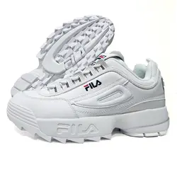 FILA Disruptor II 2019 2 zapatos de mujer кроссовки женские кроссовки мужские белые и белые летние увеличивающие рост спортивные туфли