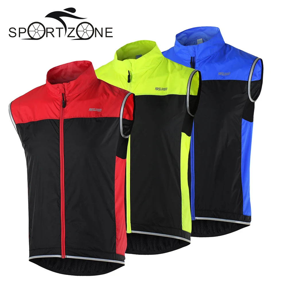 Arsuxeo M 3XL Men Cycling Jerseys Cycle Windproof Breathable Quick dry