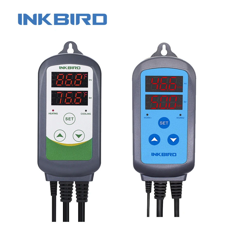 

High Accuracy Digital Thermometer for Grill Oven Smoker IHC-200 ITC-308 Combo Temperature Humidity Indoor Meter Weather Station