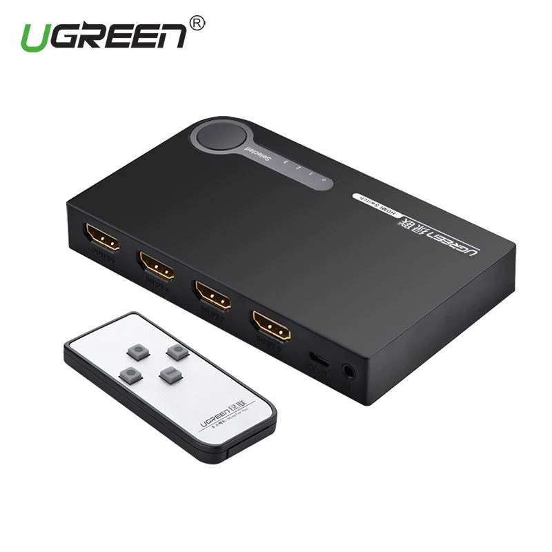 Сплиттер Ugreen HDMI с 3 портами переключатель для XBOX 360 PS3 PS4 Smart Android HDTV 1080P входа на 1