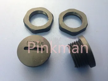 

50pcs M12*1.5 Black Nylon Waterproof chock plug