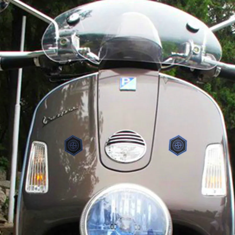 KODASKIN мотоцикл эмблема наклейка для Piaggio Vespa остров камень