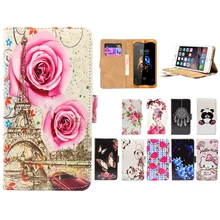 LIHAIJUN 3C Higt kwaliteit Cartoon Flip pu leather Telefoon Gevallen Cover Voor HomTom Zoji Z8 IP68 4g(China)