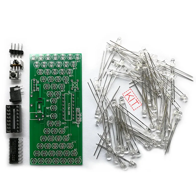 CIRMECH LED электронные песочные часы DIY Набор Забавный Электрический