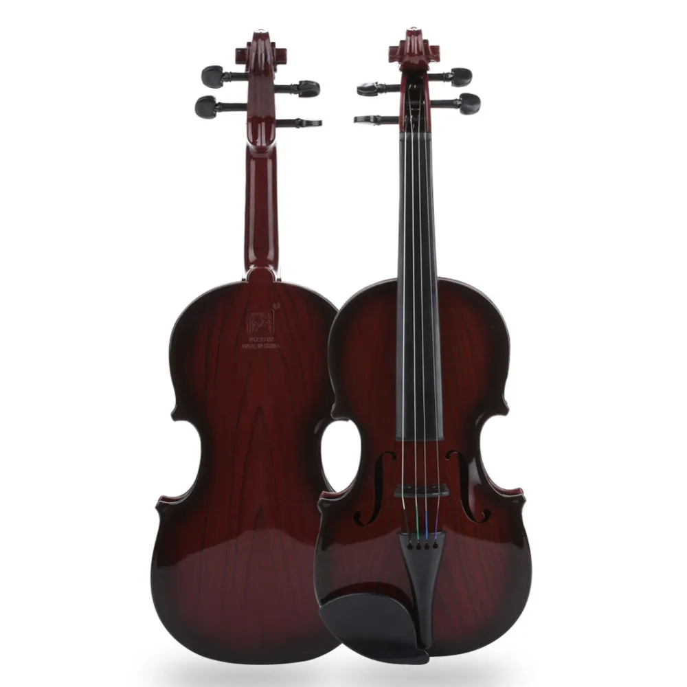 Ceny 48CM skrzypce akustyczne dla dzieci z etui Bow Student Learning Instrument muzyczny True String prezenty edukacyjne dla dzieci skrzypce