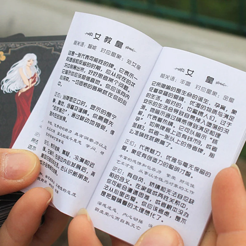 72 шт./лот карточка Destiny Tarot покер семейная Студенческая Веселая Игра Pokers