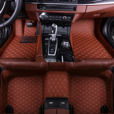 

SUNNY FOX Car floor mats for Toyota Sequoia 4Runner5D heavy duty all weather car-styling leather carpet floor liners(2008-now)