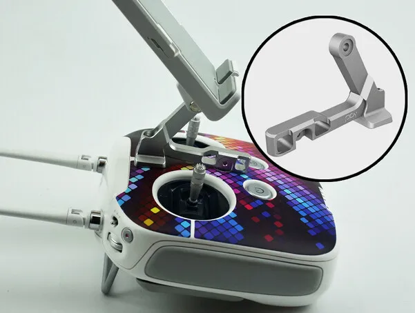 High Quality PGY Aluminum Monitor Device Holder For DJI Phantom 4 3 Inspire 1 Transmitter Pro Edition