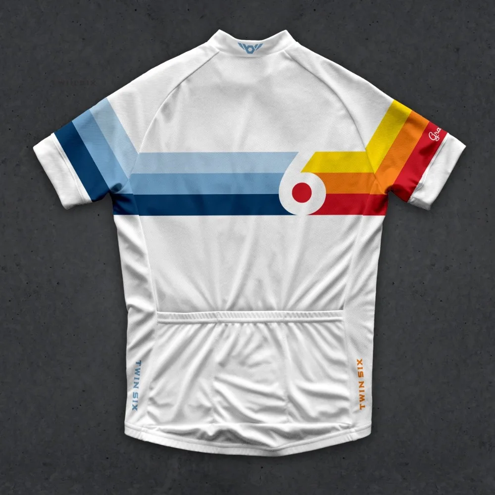 Новинка, футболка для велоспорта с коротким рукавом, стильный дизайн, Высококачественная отделка, одежда для велоспорта, Ретро стиль, Джерси для велоспорта