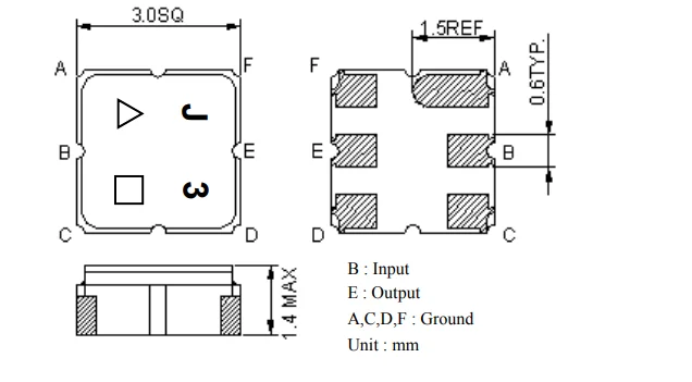 5 шт TA1919A Ch 2185 MHz 3,0x3,0 мм TA1072A HW 847 МГц TA1446A J3 607 МГц 3*3 мм TA1090EC 1,09 1090 MHz 3x3 мм SMD увидел фильтр