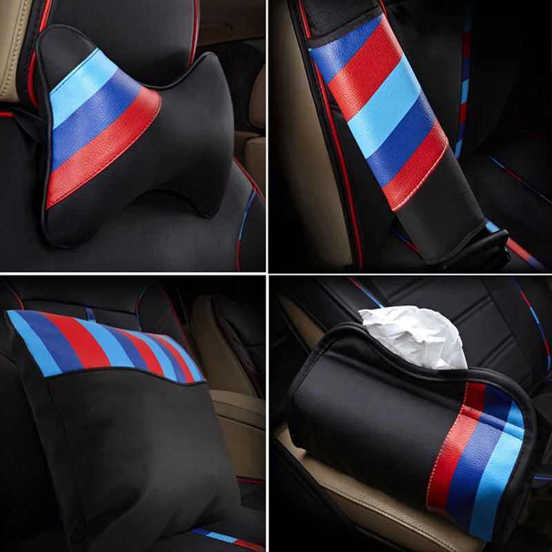 Подушка под шею сиденье автомобиля для BMW E46 E39 E90 E60 F30 F10 E34 X5 E53 E30 M 3 4 5 X1 5|leather