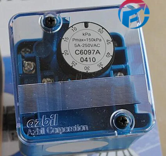 C6097A0410 Azbil реле давления 150 кПа для газа/нефтяной горелки новый оригинальный |