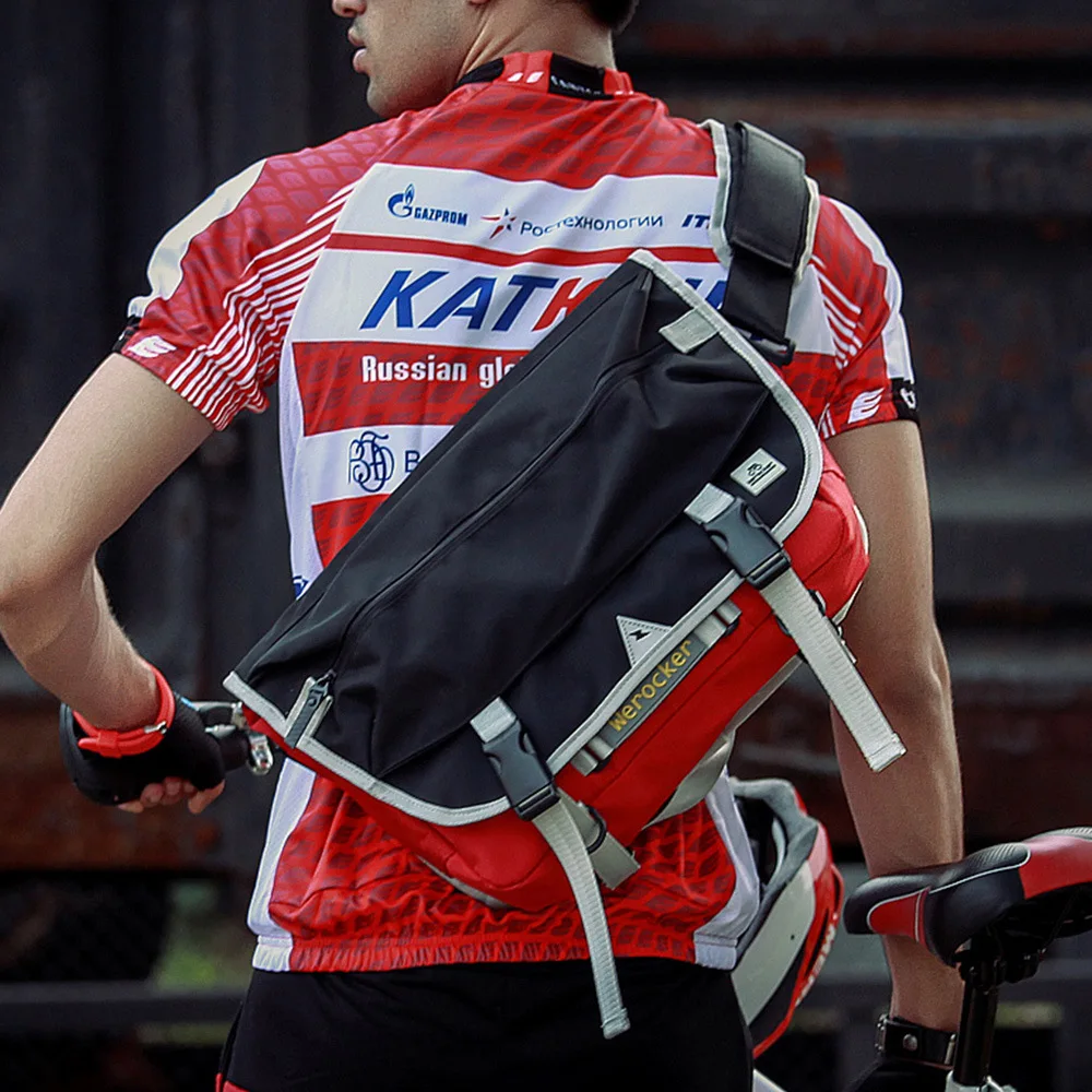 1000D одноцветное Оксфорд матч сумка-мессенджер Для мужчин спортивная сумка большая Ёмкость мальчиков велосипедные сумки мужчина езда на велосипеде игры сумка