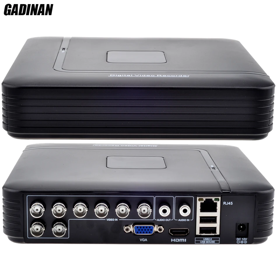  GADINAN CCTV 8 Channel 8CH 1080N AHD Security Or 960H (Analog) DVR Support Multi language Video Recorder P2P XMEYE 