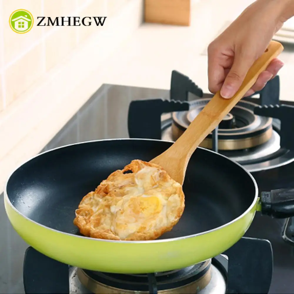 

Bamboo Shovel Wooden Turners Cooking Tools Spoon Spatula Cook Frying Egg Steak Fish Kitchen Utensil Accessories