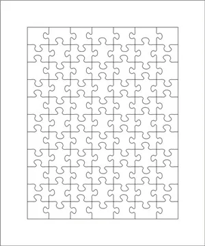 

puzzle die 11"x14"-77pcs thickness 23.8mm