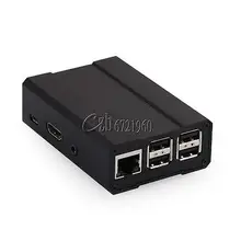 Premium Aluminum Alloy Metal Case Shell Enclosure Box For Raspberry Pi 3 Model