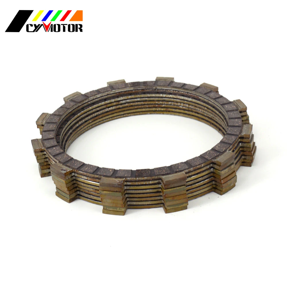 

8PCS Motocycle Clutch Friction Plates Disc Set For YAMAHA FZ600S FZ6N FZ6S FZ6SHG 2004 2005 2006 2007
