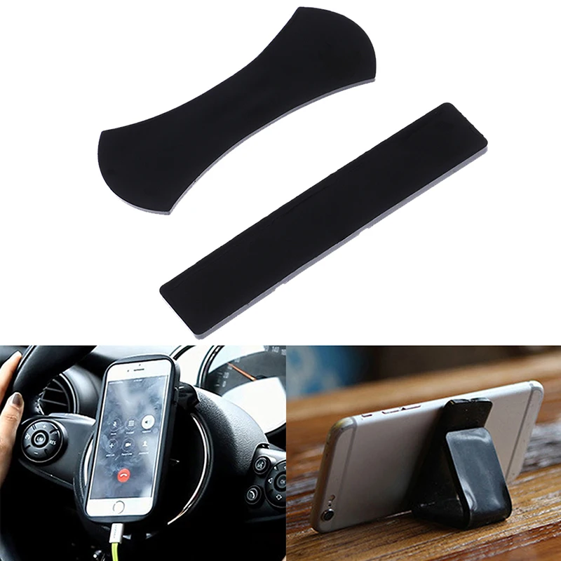 2PCS Magic Sticky Gel Pad Nano Rubber Pad Universal Car Cell Phone Pad